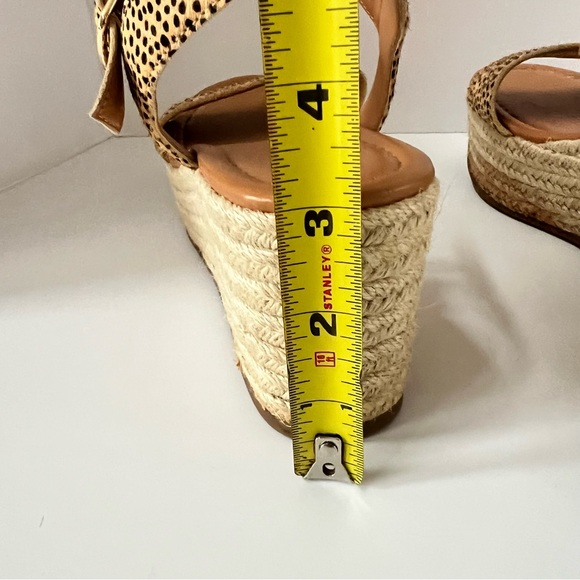 J. Crew Leopard Print Espadrille Size 7.5 - Picture 11 of 16